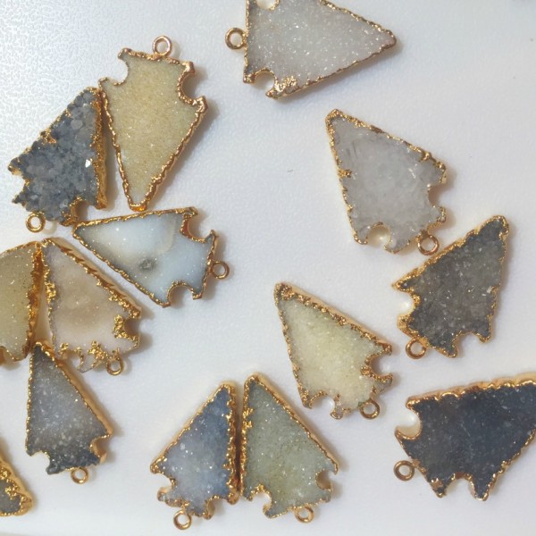 Aretes flecha joyeria en Mexico